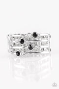 Sparkle Showdown - Black Paparazzi Ring