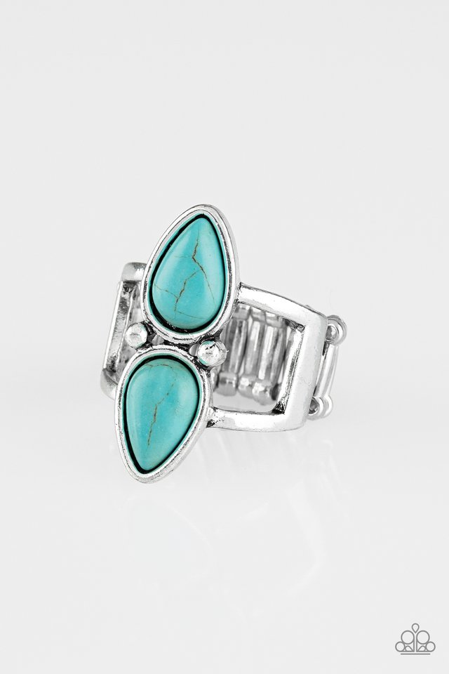 Paparazzi Ring - Simply Saharan - Blue (R111)