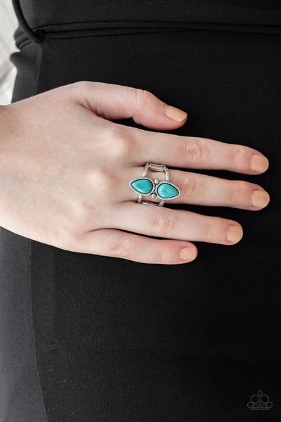 Paparazzi Ring - Simply Saharan - Blue (R111)