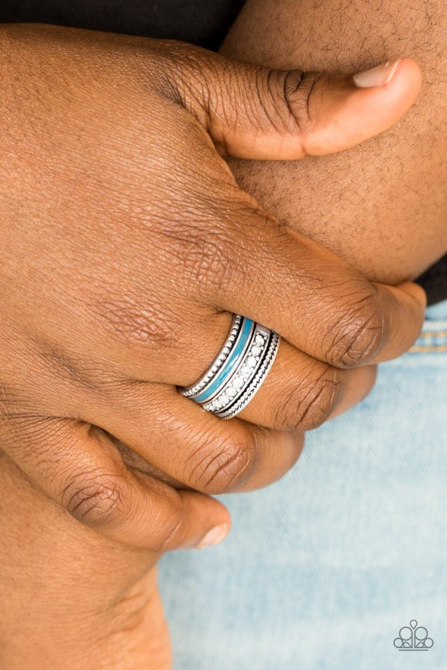 Rich Rogue - Blue Paparazzi Ring