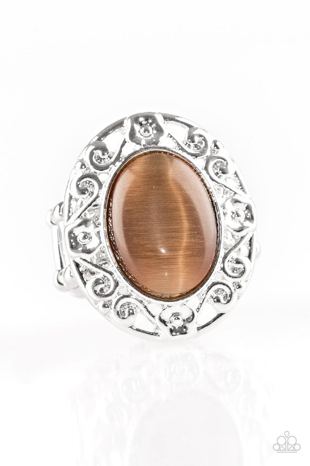 Paparazzi Ring - Moonlit Marigold - Brown (R174)