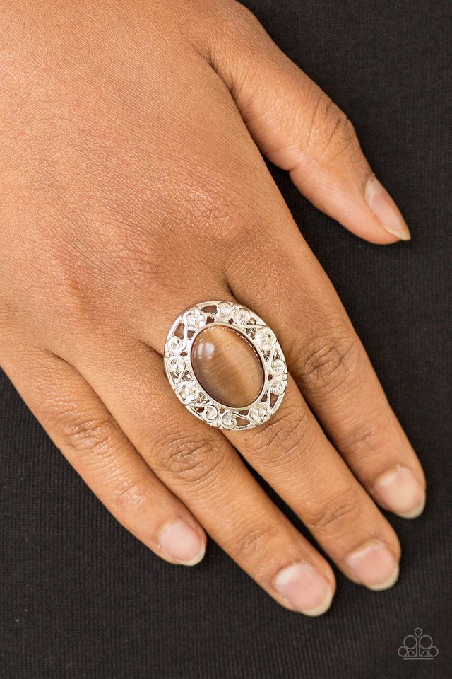 Paparazzi Ring - Moonlit Marigold - Brown (R174)