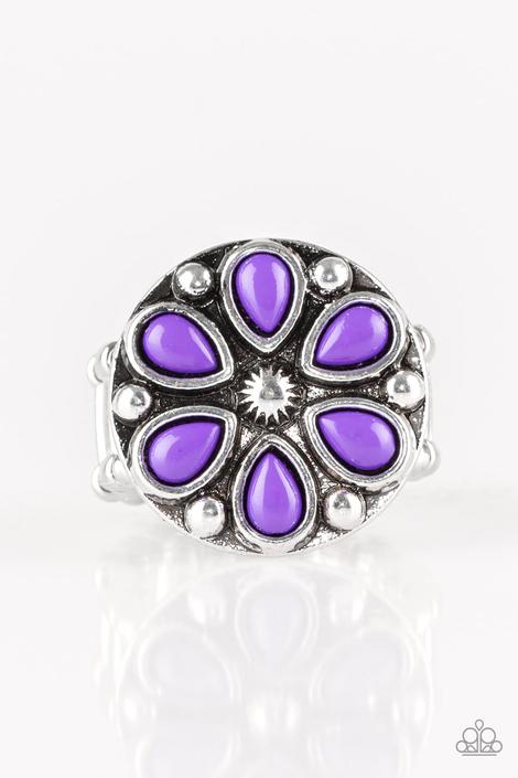 Paparazzi Accessories - Color Me Calla Lily - Purple Ring