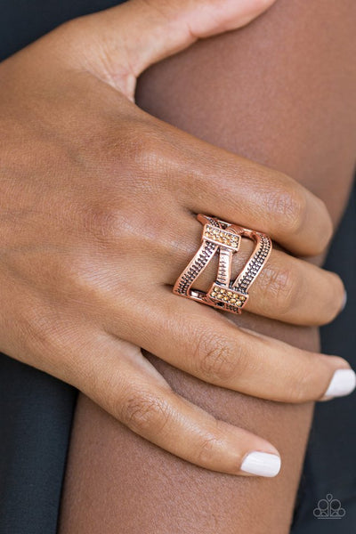 Paparzzi Ring - Urban Upscale - Copper (R275)