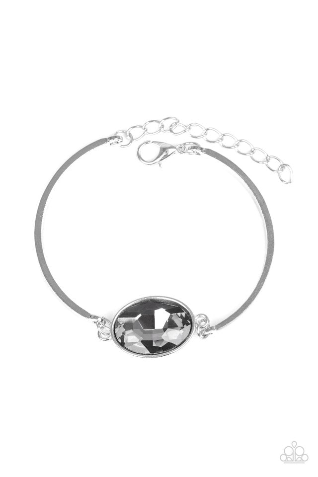 Paparazzi Bracelet - Definitely Dashing - Silver (PZ-783)