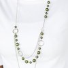 Paparazzi Long Necklace - Party Dress Princess - Green