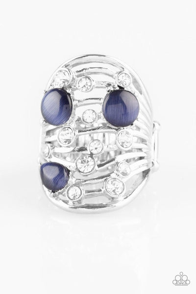 Paparazzi Ring - Clear The SWAY! - Blue (R122)