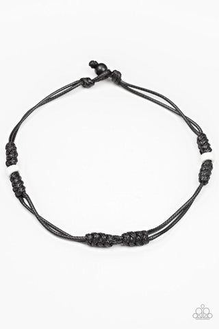 Paparazzi Urban Necklace - River Rover - Black (PZ-026)