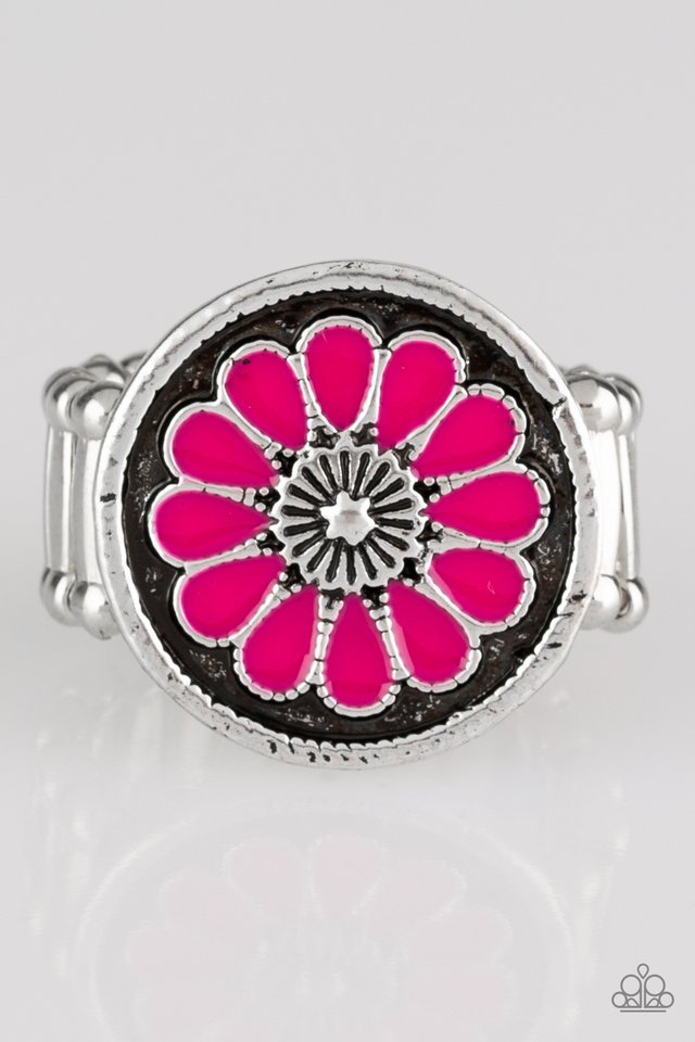 Garden View - Pink Paparazzi Ring