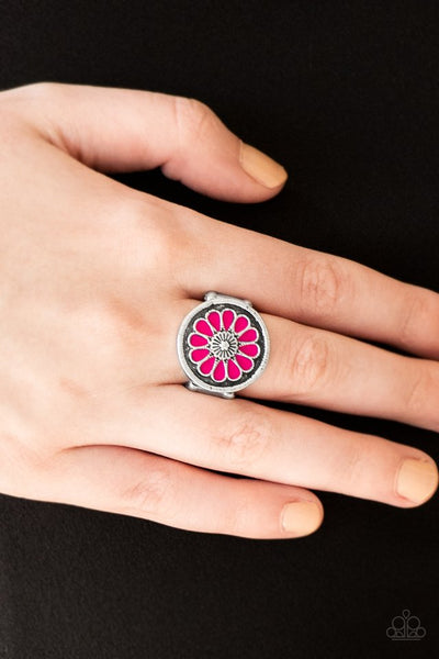 Garden View - Pink Paparazzi Ring