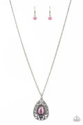 Paparazzi Necklace - Modern Majesty - Pink (#1791)