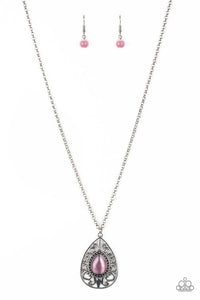 Paparazzi Necklace - Modern Majesty - Pink (#1791)