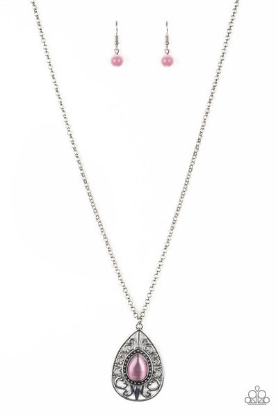 Paparazzi Necklace - Modern Majesty - Pink (#1791)