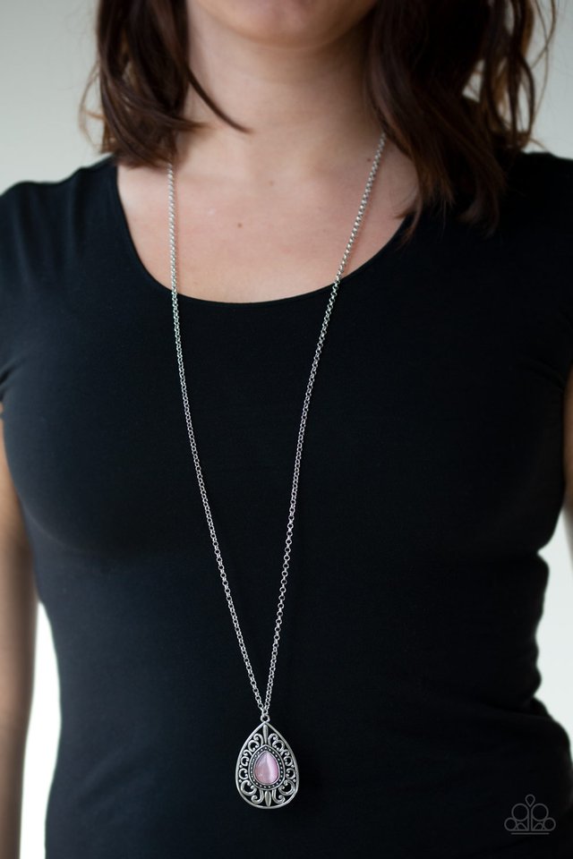 Paparazzi Necklace - Modern Majesty - Pink (#1791)