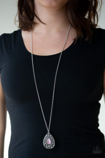 Paparazzi Necklace - Modern Majesty - Pink (#1791)