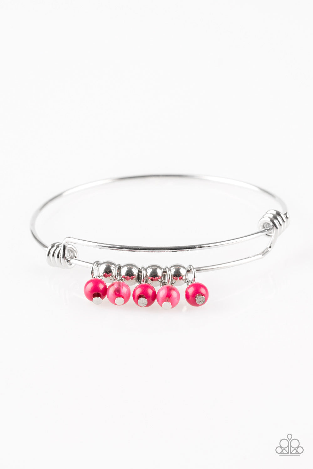 Paparazzi Bracelet - All Roads Lead To ROAM - Pink (PZ-737)