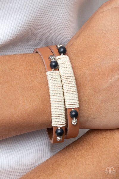 And ZEN Some - Black Paparazzi Bracelet (W166)