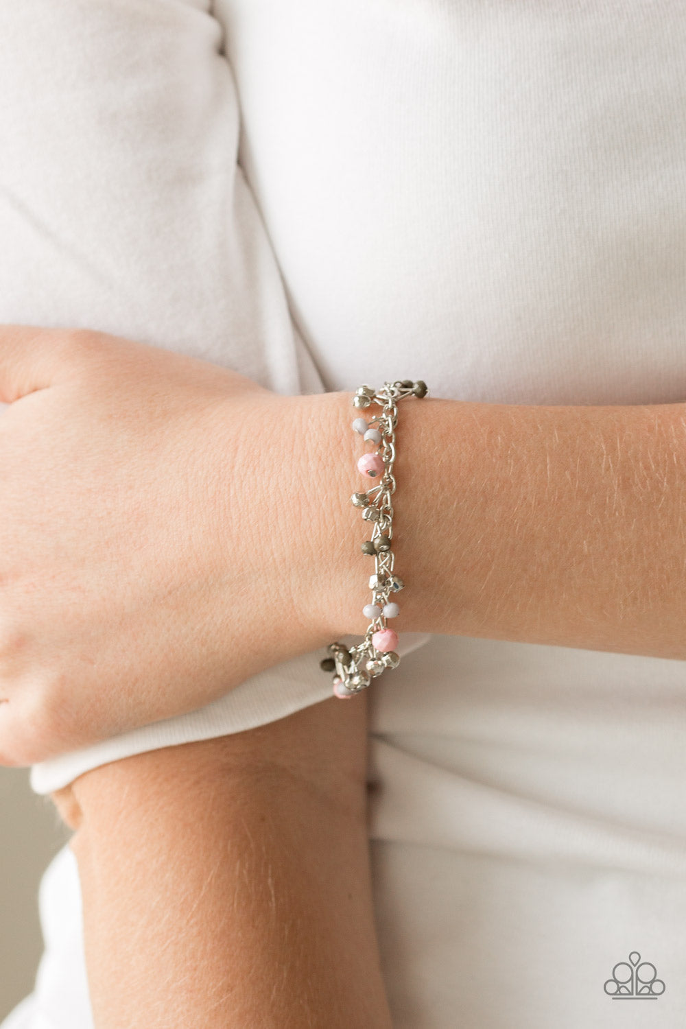 Paparazzi Bracelet - Aquatic Adventure - Pink (PZ-807)