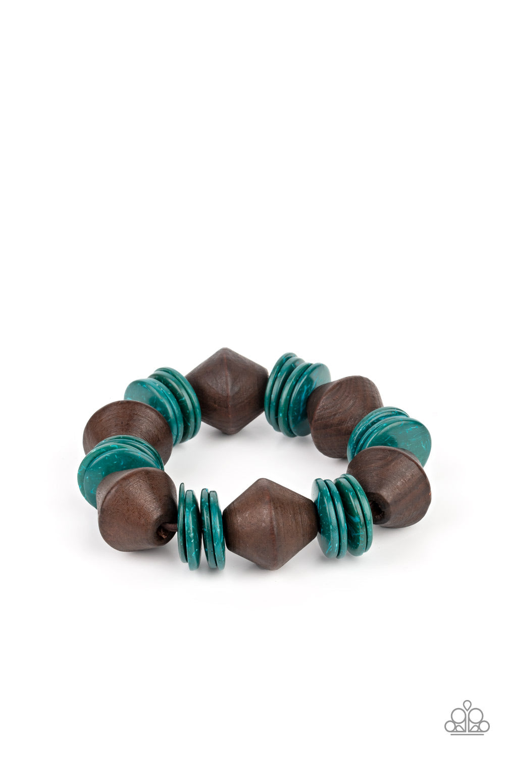 Bermuda Boardwalk - Blue Paparazzi Bracelet
