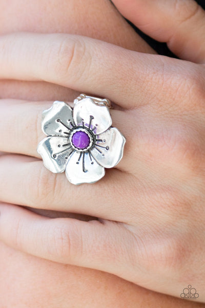 Paparazzi Ring - Boho Blossom - Purple (R342)