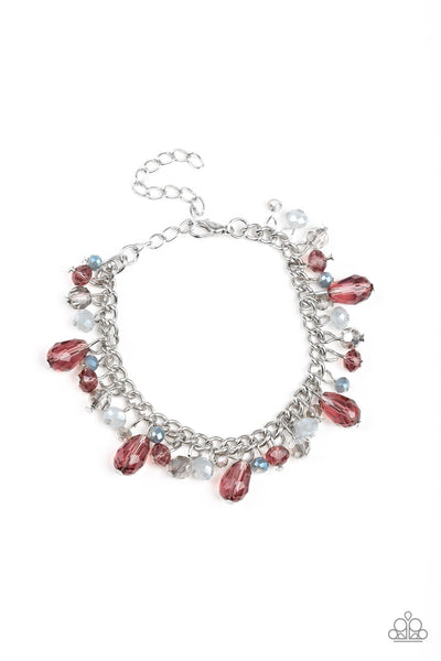 Catwalk Crawl - Purple Paparazzi Bracelet (PZ-069)