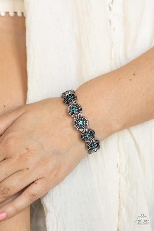 Colorfully Celestial - Blue Paparazzi Bracelet