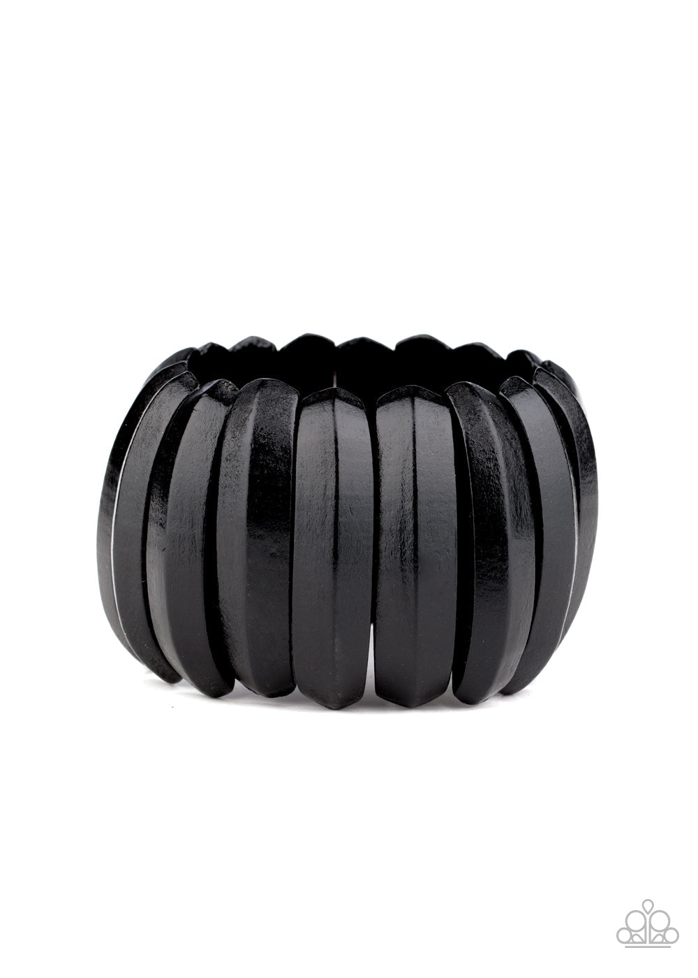 Colorfully Congo - Black-Paparazzi Bracelet (#1561)