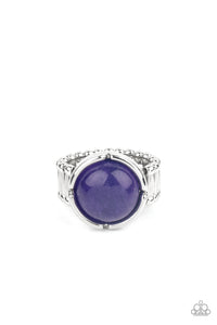 Dreamy Dunes - Purple Paparazzi Ring (R346)