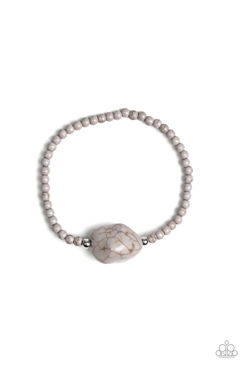 Paparazzi Bracelet - Eco Eccentricity - Silver (PZ-1044)