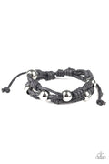 Paparazzi Urban Bracelet - Free Climb - Black (#1346)