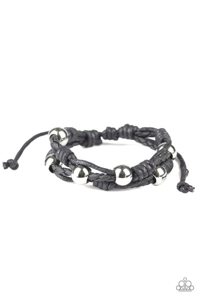 Paparazzi Urban Bracelet - Free Climb - Black (#1346)