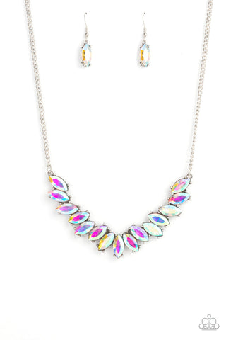 Galaxy Game-Changer - Multi Paparazzi Necklace (#4716)