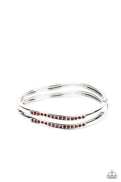 Gen Z Glamour - Red Paparazzi Bracelet (#3328)