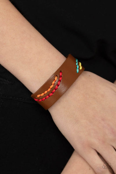 Harmonic Horizons - Multi Paparazzi Wrap Bracelet