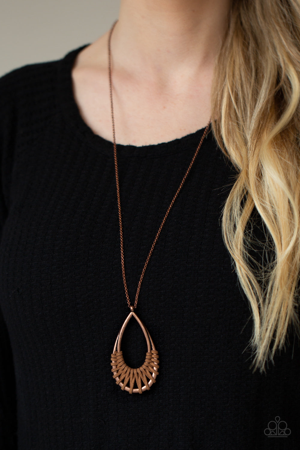 Homespun Artifact - Copper Paparazzi Necklace