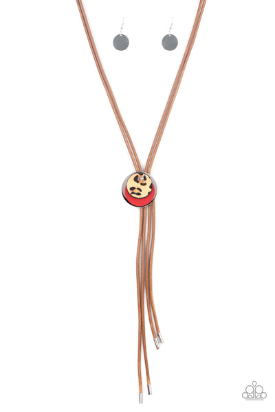 Im FELINE Good - Red Paparazzi Necklace (#1665)
