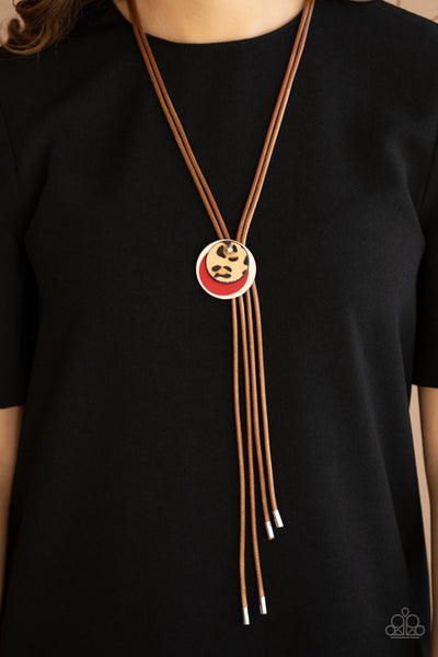 Im FELINE Good - Red Paparazzi Necklace (#1665)