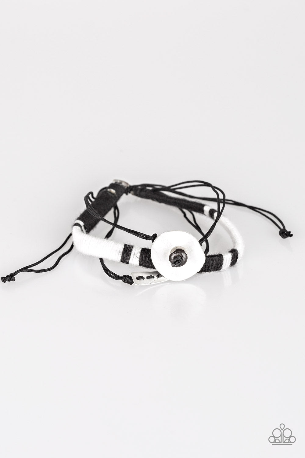 Jetsetter Journey - Black-Paparazzi Bracelet (#1567)