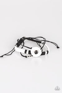 Jetsetter Journey - Black-Paparazzi Bracelet (#1567)