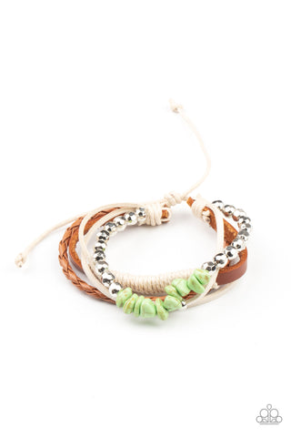 Keep At ROAM Temperature - Green Paparazzi Urban Bracelet