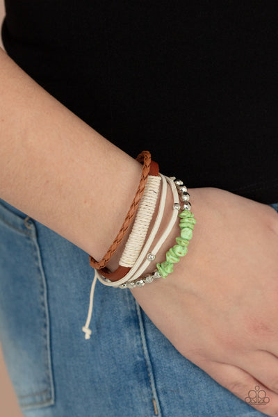 Keep At ROAM Temperature - Green Paparazzi Urban Bracelet