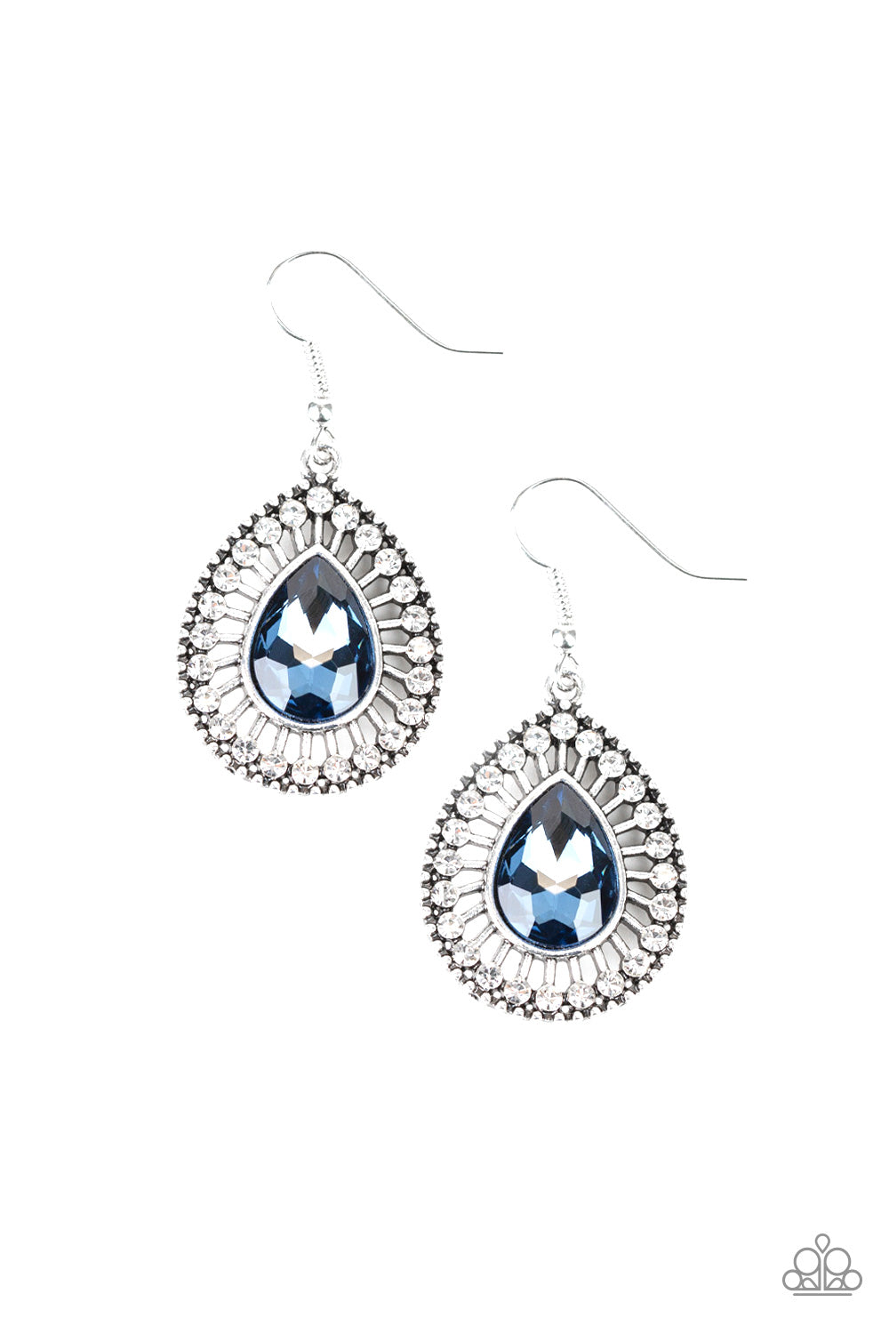 Paparazzi Earrings - Limo Service - Blue (#546)