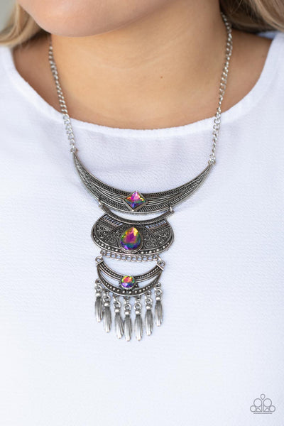 Lunar Enchantment - Multi Paparazzi Necklace