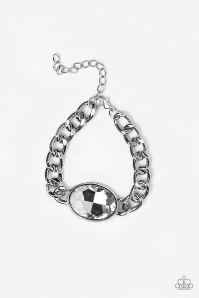 Paparazzi Bracelet - Luxury Lush - White (#412)