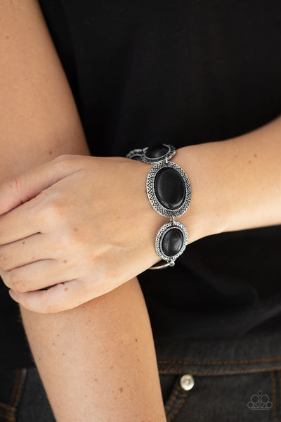 MESA Time Zone - Black Paparazzi Bracelet