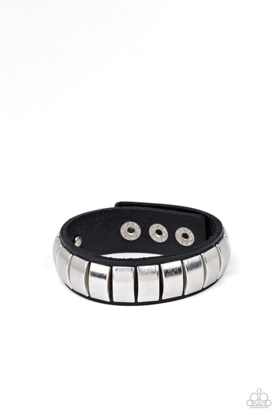 Paparazzi Urban Bracelet - Moto Mode - Black (UB135)