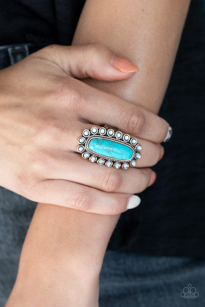 Mystic Oasis - Copper Paparazzi Ring (R278)