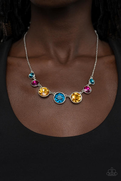 Pampered Powerhouse - Multi Paparazzi Necklace (#4681)