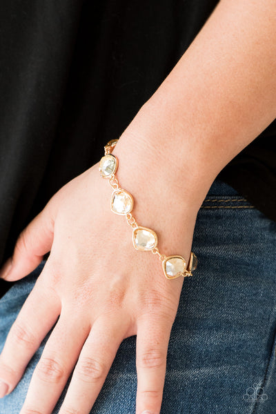 Perfect Imperfection - Gold  Paparazzi Bracelet