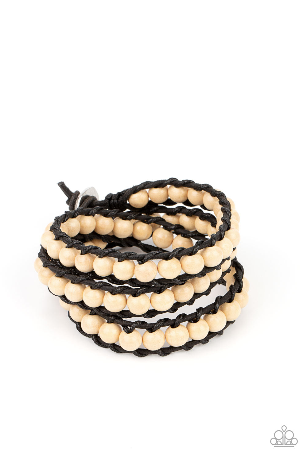 Pine Paradise - White Paparazzi Bracelet (#2683)